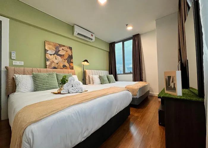 New Klcc 3Min 2B1B 1-7Pax Mercu Summer Suite By Fantasy Hospitality